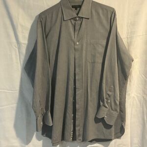 Nordstrom Men's Casual Gray Button Down Shirt